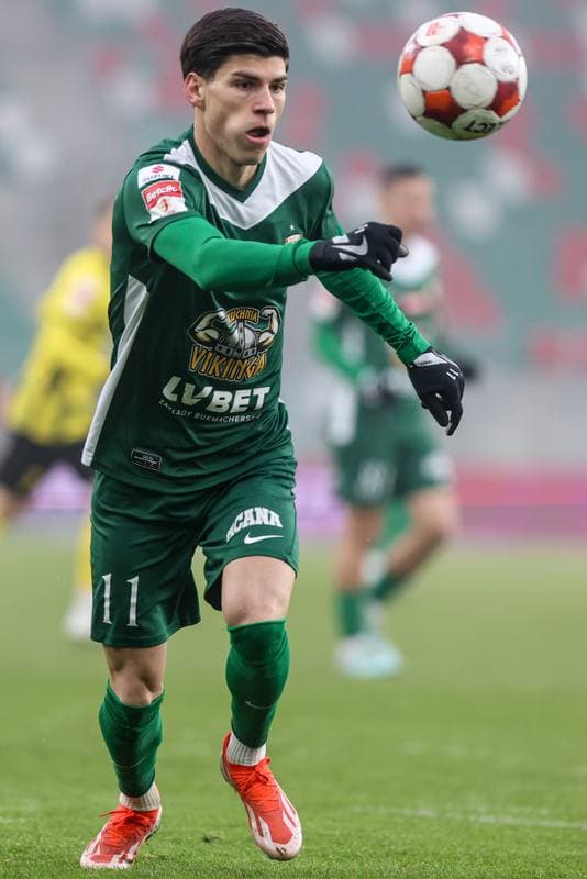 Football. Betclic I liga. Wieczysta Krakow - Slask Wroclaw. 30.11.2025