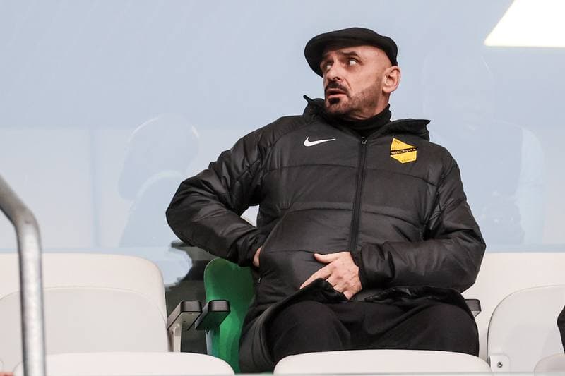 Football. Betclic I liga. Wieczysta Krakow - Slask Wroclaw. 30.11.2025