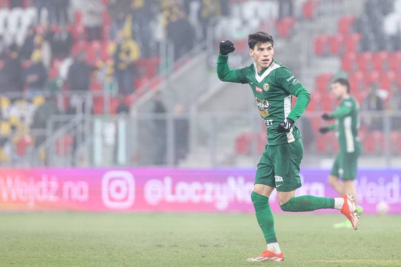 Football. Betclic I liga. Wieczysta Krakow - Slask Wroclaw. 30.11.2025
