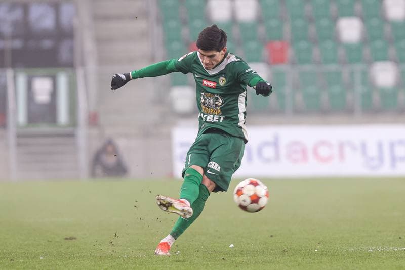 Football. Betclic I liga. Wieczysta Krakow - Slask Wroclaw. 30.11.2025