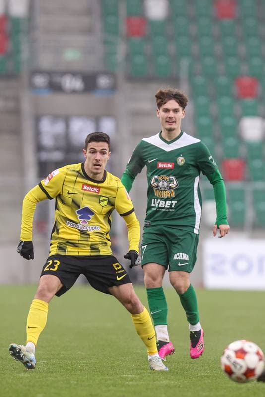 Football. Betclic I liga. Wieczysta Krakow - Slask Wroclaw. 30.11.2025