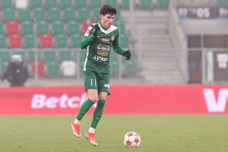 Football. Betclic I liga. Wieczysta Krakow - Slask Wroclaw. 30.11.2025
