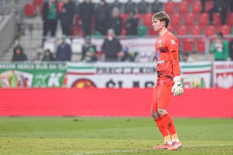 Football. Betclic I liga. Wieczysta Krakow - Slask Wroclaw. 30.11.2025