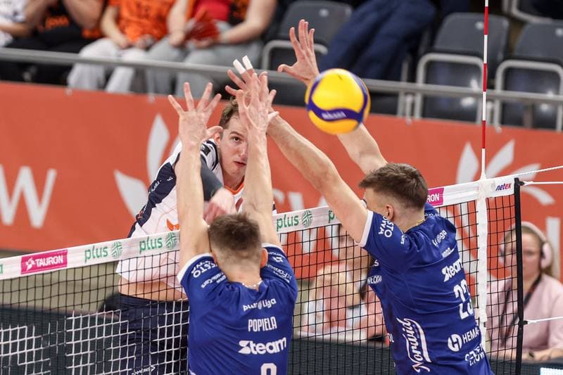 Volleyball. PlusLiga. JSW Jastrzebski Wegiel - Steam Hemarpol Politechnika Czestochowa. 01.12.2025