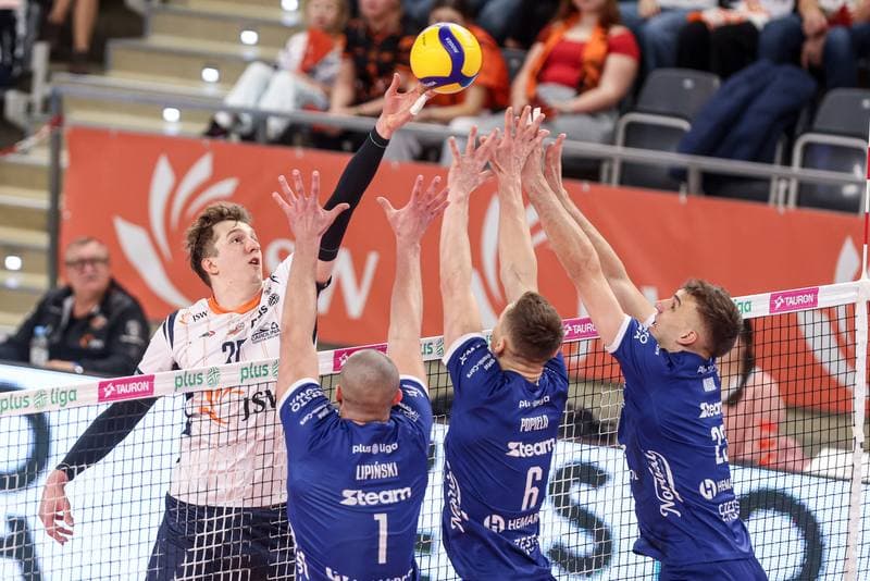 Volleyball. PlusLiga. JSW Jastrzebski Wegiel - Steam Hemarpol Politechnika Czestochowa. 01.12.2025