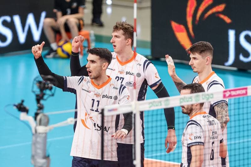 Volleyball. PlusLiga. JSW Jastrzebski Wegiel - Steam Hemarpol Politechnika Czestochowa. 01.12.2025