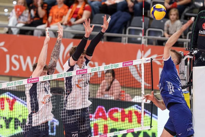 Volleyball. PlusLiga. JSW Jastrzebski Wegiel - Steam Hemarpol Politechnika Czestochowa. 01.12.2025