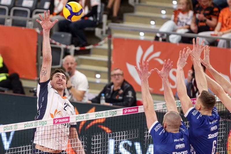 Volleyball. PlusLiga. JSW Jastrzebski Wegiel - Steam Hemarpol Politechnika Czestochowa. 01.12.2025