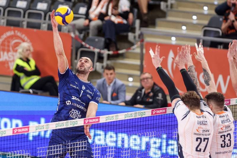 Volleyball. PlusLiga. JSW Jastrzebski Wegiel - Steam Hemarpol Politechnika Czestochowa. 01.12.2025
