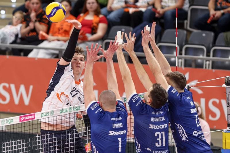 Volleyball. PlusLiga. JSW Jastrzebski Wegiel - Steam Hemarpol Politechnika Czestochowa. 01.12.2025