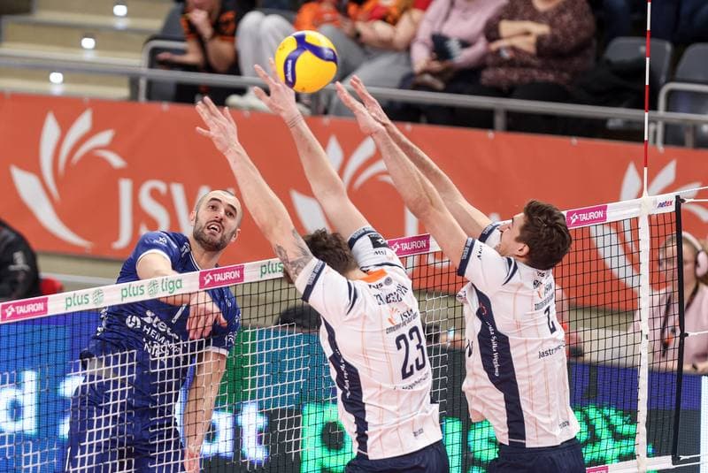 Volleyball. PlusLiga. JSW Jastrzebski Wegiel - Steam Hemarpol Politechnika Czestochowa. 01.12.2025