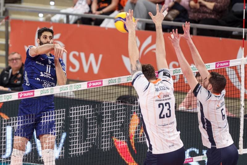 Volleyball. PlusLiga. JSW Jastrzebski Wegiel - Steam Hemarpol Politechnika Czestochowa. 01.12.2025