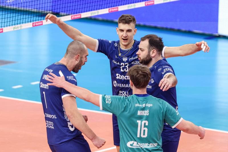 Volleyball. PlusLiga. JSW Jastrzebski Wegiel - Steam Hemarpol Politechnika Czestochowa. 01.12.2025