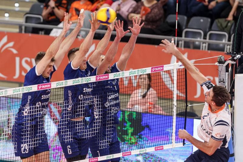 Volleyball. PlusLiga. JSW Jastrzebski Wegiel - Steam Hemarpol Politechnika Czestochowa. 01.12.2025