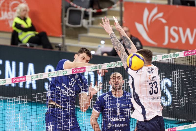 Volleyball. PlusLiga. JSW Jastrzebski Wegiel - Steam Hemarpol Politechnika Czestochowa. 01.12.2025