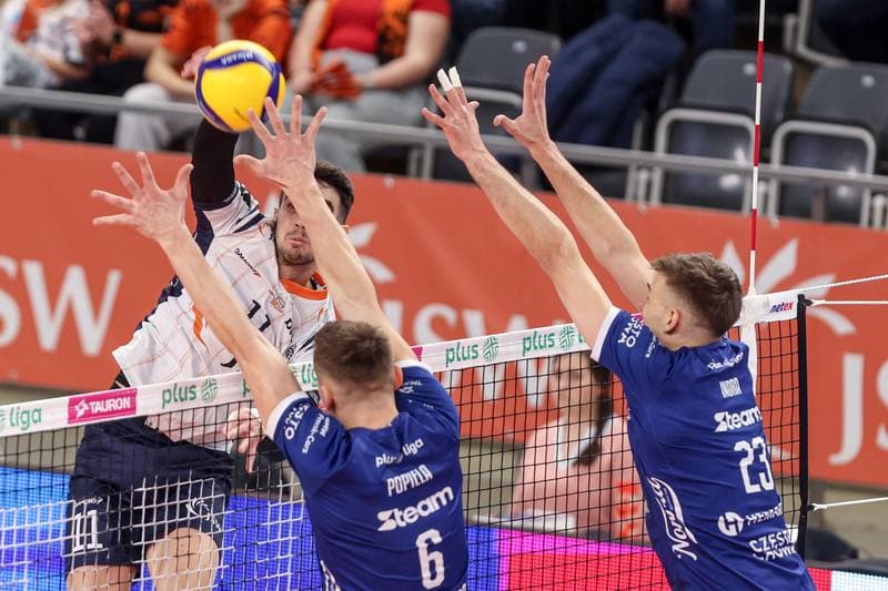 Volleyball. PlusLiga. JSW Jastrzebski Wegiel - Steam Hemarpol Politechnika Czestochowa. 01.12.2025
