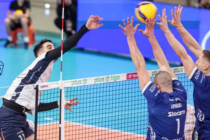 Volleyball. PlusLiga. JSW Jastrzebski Wegiel - Steam Hemarpol Politechnika Czestochowa. 01.12.2025