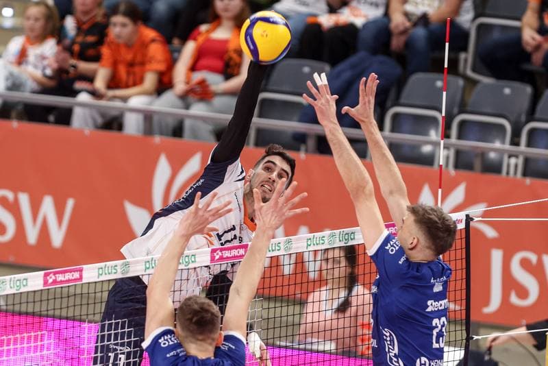 Volleyball. PlusLiga. JSW Jastrzebski Wegiel - Steam Hemarpol Politechnika Czestochowa. 01.12.2025
