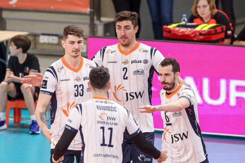 Volleyball. PlusLiga. JSW Jastrzebski Wegiel - Steam Hemarpol Politechnika Czestochowa. 01.12.2025