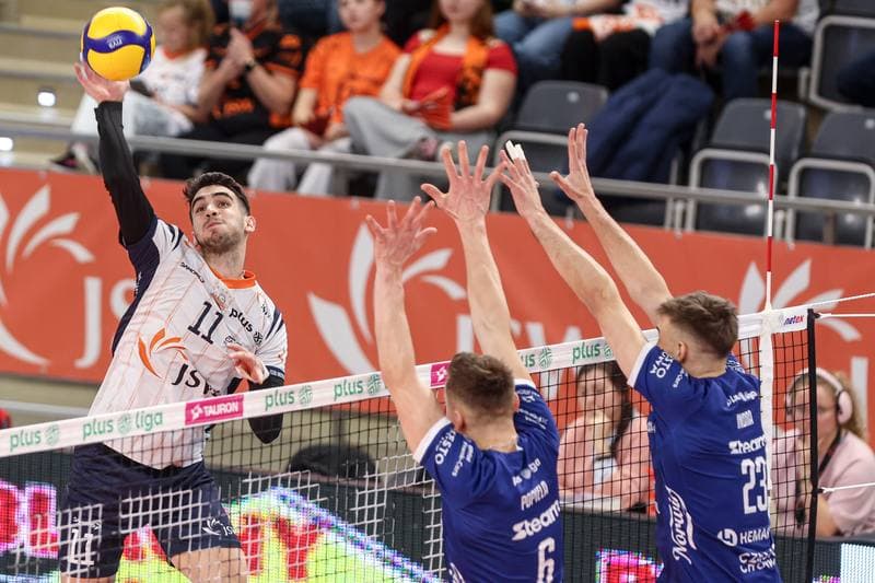 Volleyball. PlusLiga. JSW Jastrzebski Wegiel - Steam Hemarpol Politechnika Czestochowa. 01.12.2025
