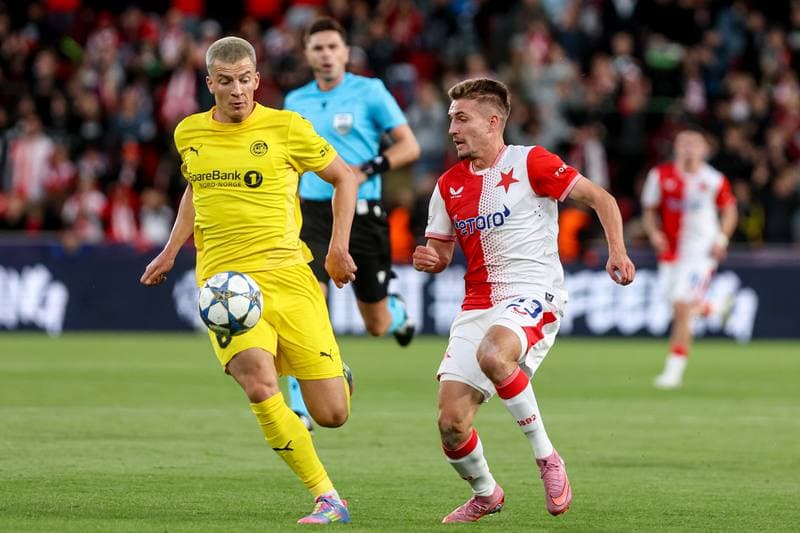 Football. UEFA Champions League. Slavia Prague - FK Bodo/Glimt. 17.09.2025