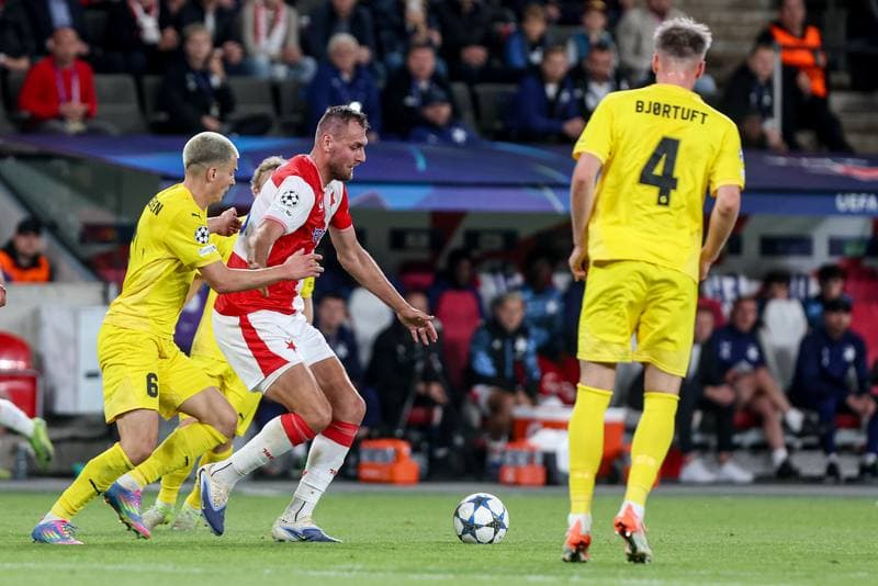 Football. UEFA Champions League. Slavia Prague - FK Bodo/Glimt. 17.09.2025