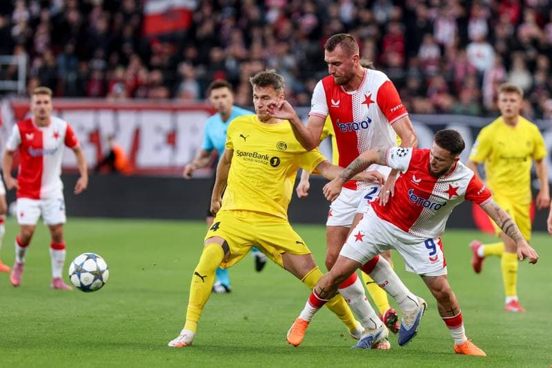 Football. UEFA Champions League. Slavia Prague - FK Bodo/Glimt. 17.09.2025