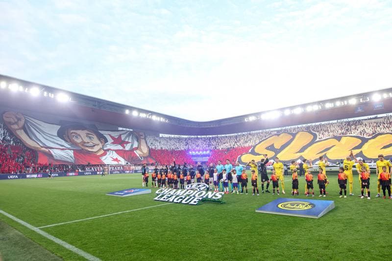 Football. UEFA Champions League. Slavia Prague - FK Bodo/Glimt. 17.09.2025