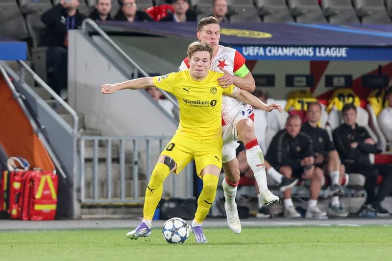 Football. UEFA Champions League. Slavia Prague - FK Bodo/Glimt. 17.09.2025