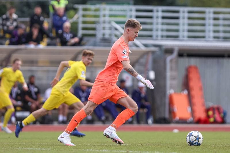 Football. UEFA Youth League. Slavia Prague - FK Bodo/Glimt. 17.09.2025
