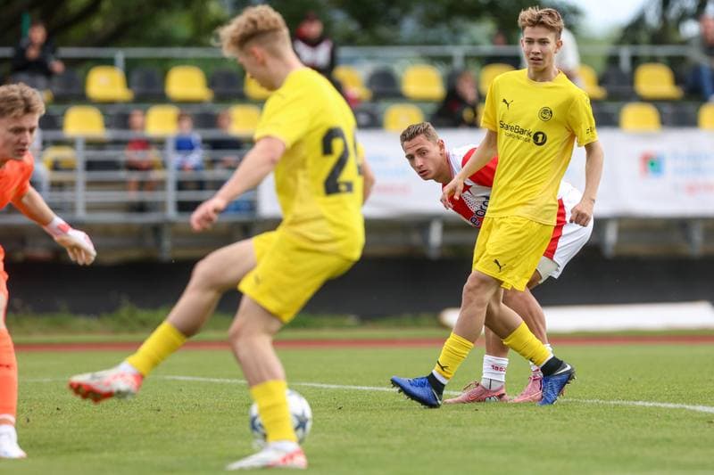 Football. UEFA Youth League. Slavia Prague - FK Bodo/Glimt. 17.09.2025