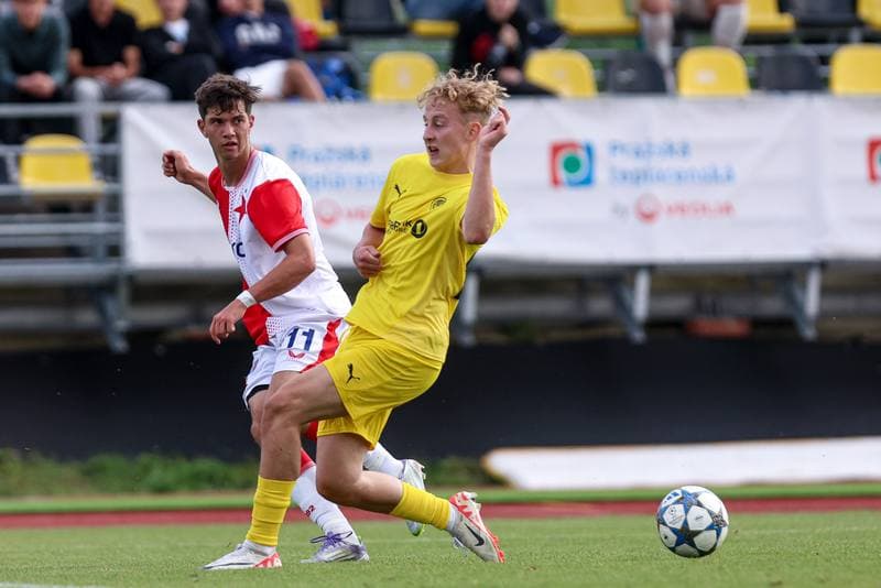 Football. UEFA Youth League. Slavia Prague - FK Bodo/Glimt. 17.09.2025