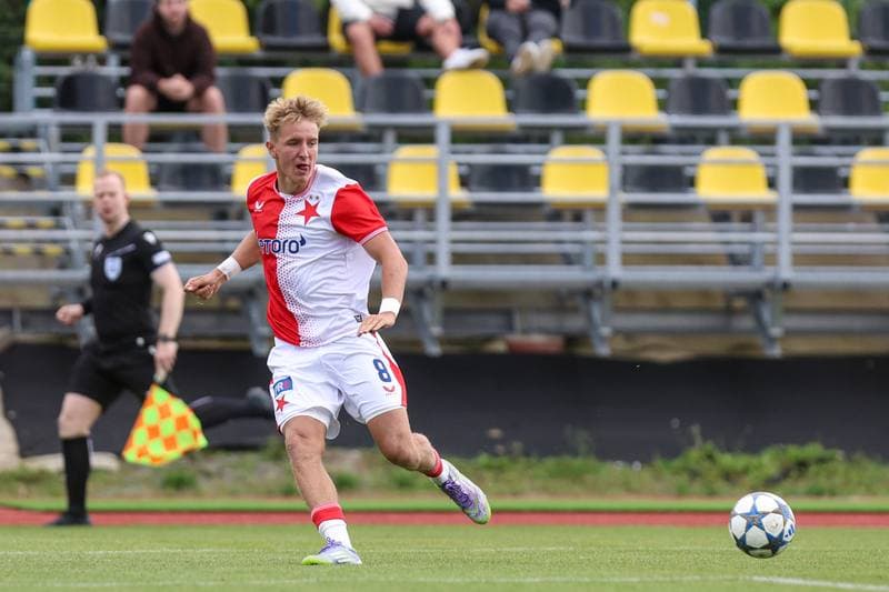 Football. UEFA Youth League. Slavia Prague - FK Bodo/Glimt. 17.09.2025