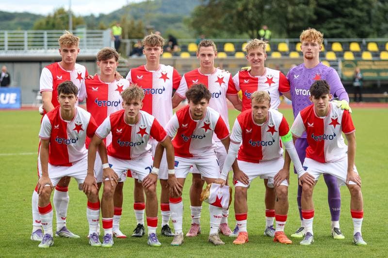 Football. UEFA Youth League. Slavia Prague - FK Bodo/Glimt. 17.09.2025