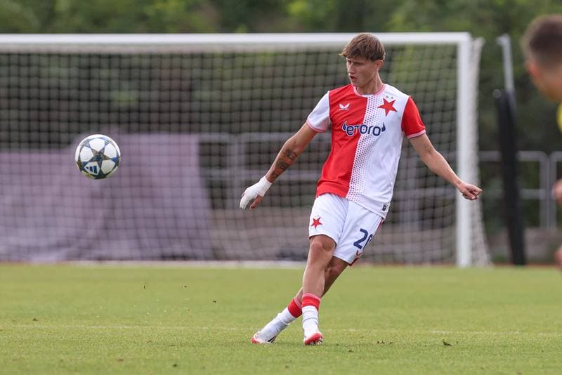 Football. UEFA Youth League. Slavia Prague - FK Bodo/Glimt. 17.09.2025