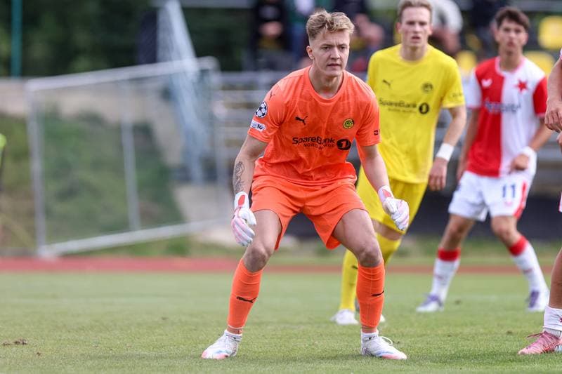 Football. UEFA Youth League. Slavia Prague - FK Bodo/Glimt. 17.09.2025