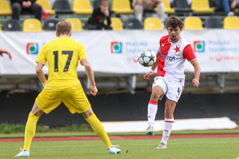 Football. UEFA Youth League. Slavia Prague - FK Bodo/Glimt. 17.09.2025