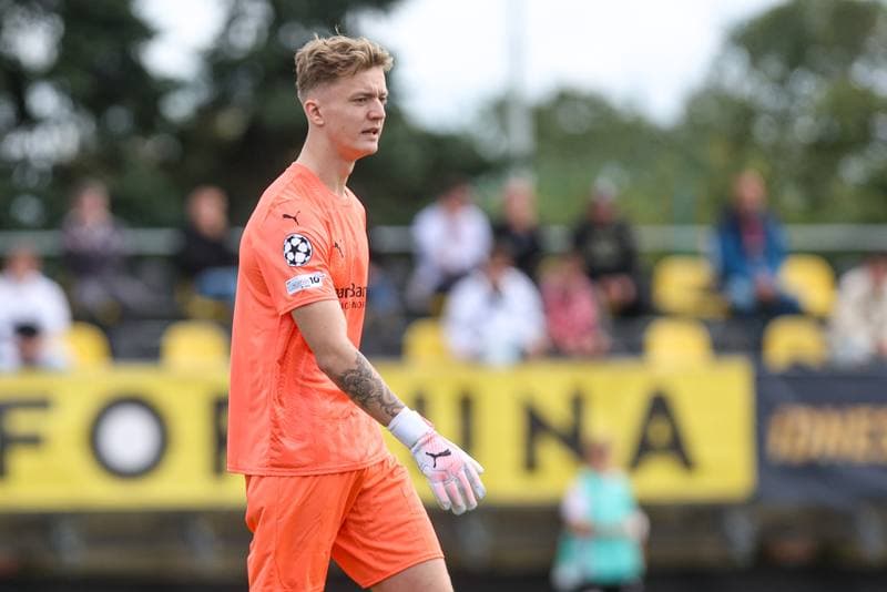 Football. UEFA Youth League. Slavia Prague - FK Bodo/Glimt. 17.09.2025