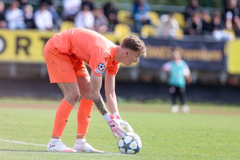 Football. UEFA Youth League. Slavia Prague - FK Bodo/Glimt. 17.09.2025