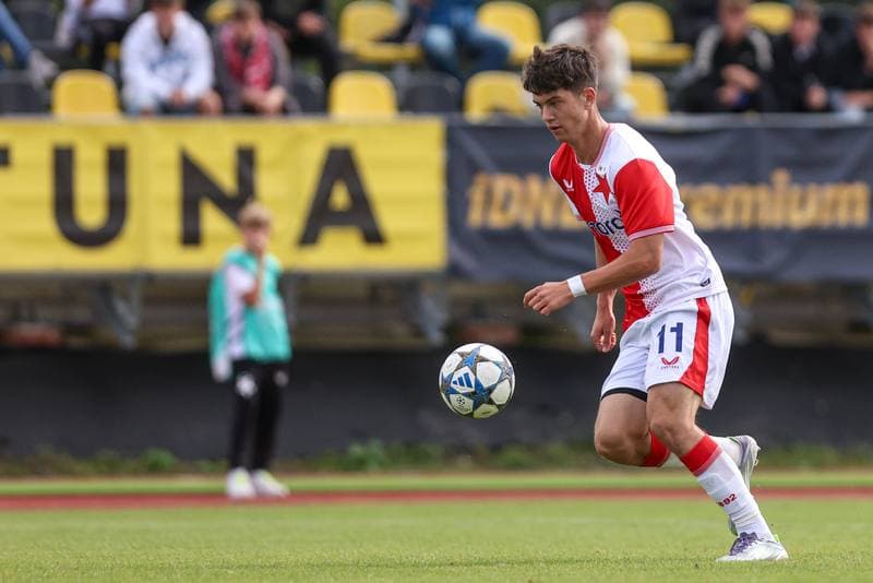 Football. UEFA Youth League. Slavia Prague - FK Bodo/Glimt. 17.09.2025