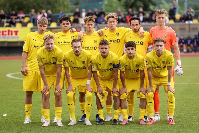 Football. UEFA Youth League. Slavia Prague - FK Bodo/Glimt. 17.09.2025