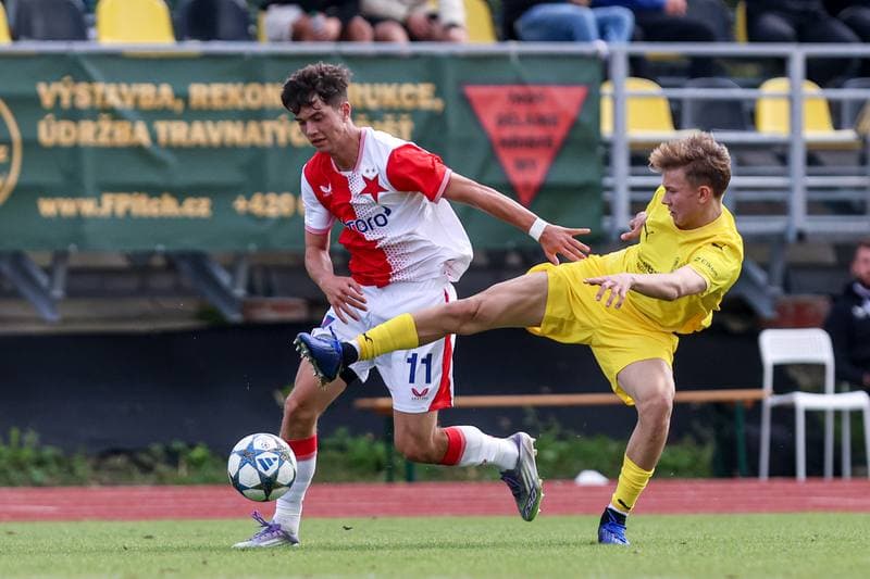 Football. UEFA Youth League. Slavia Prague - FK Bodo/Glimt. 17.09.2025