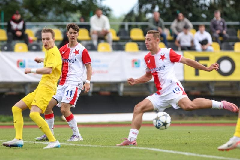 Football. UEFA Youth League. Slavia Prague - FK Bodo/Glimt. 17.09.2025