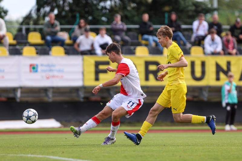 Football. UEFA Youth League. Slavia Prague - FK Bodo/Glimt. 17.09.2025