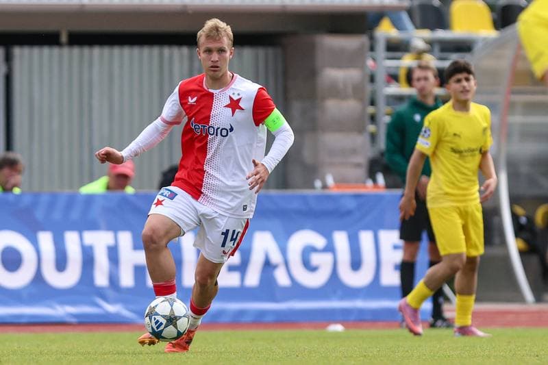 Football. UEFA Youth League. Slavia Prague - FK Bodo/Glimt. 17.09.2025