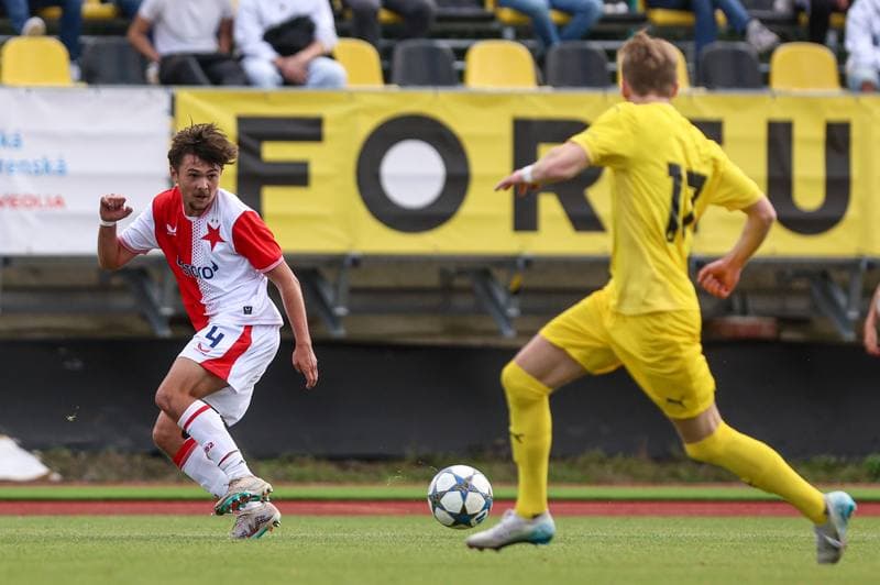 Football. UEFA Youth League. Slavia Prague - FK Bodo/Glimt. 17.09.2025
