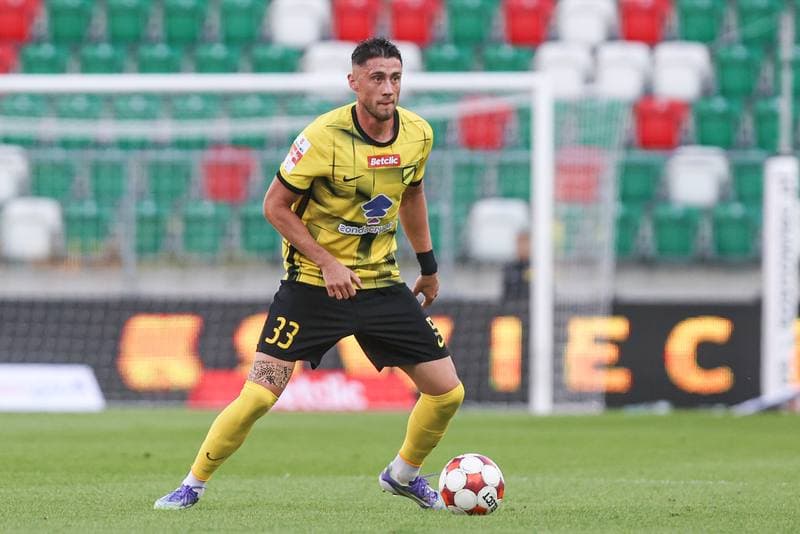 Football. Betclic I liga. Wieczysta Krakow - Gornik Leczna. 25.08.2025