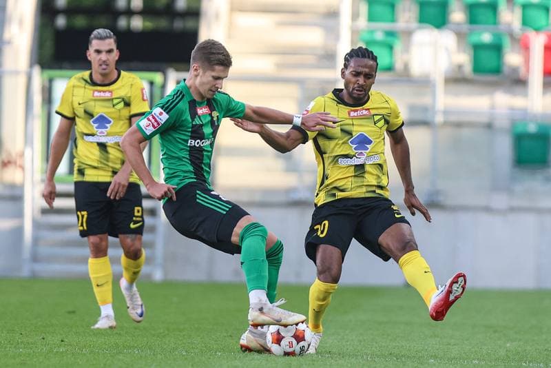 Football. Betclic I liga. Wieczysta Krakow - Gornik Leczna. 25.08.2025