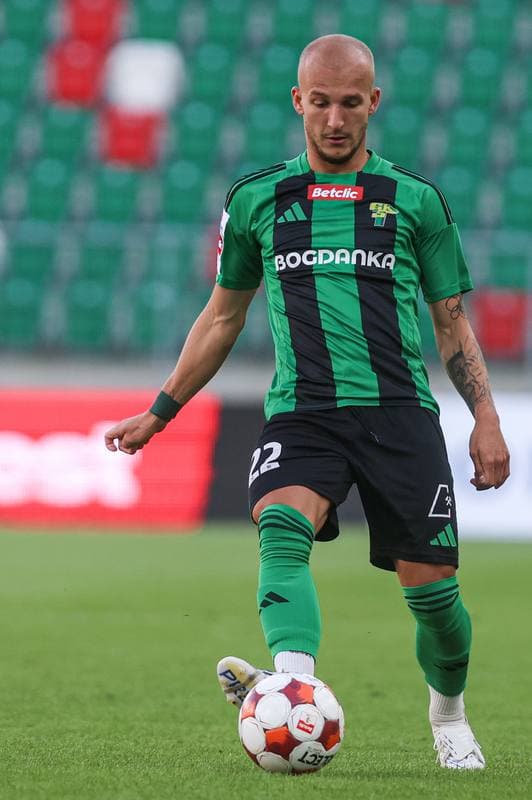 Football. Betclic I liga. Wieczysta Krakow - Gornik Leczna. 25.08.2025