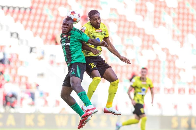 Football. Betclic I liga. Wieczysta Krakow - Gornik Leczna. 25.08.2025
